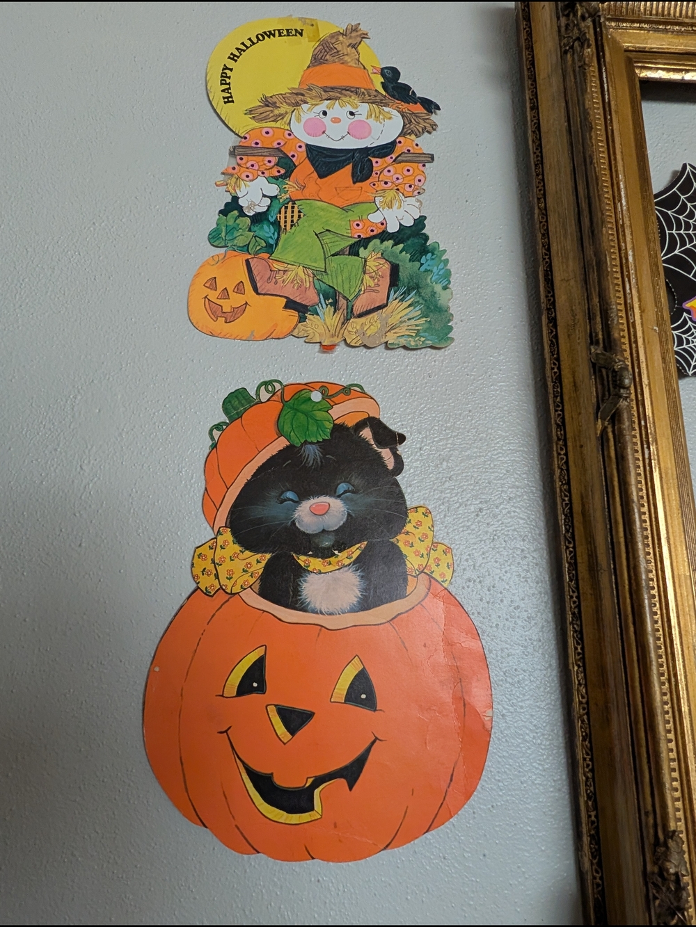 Vtg Lot 1980s-90s Halloween Wall Dicuts - Picture 4 of 10
